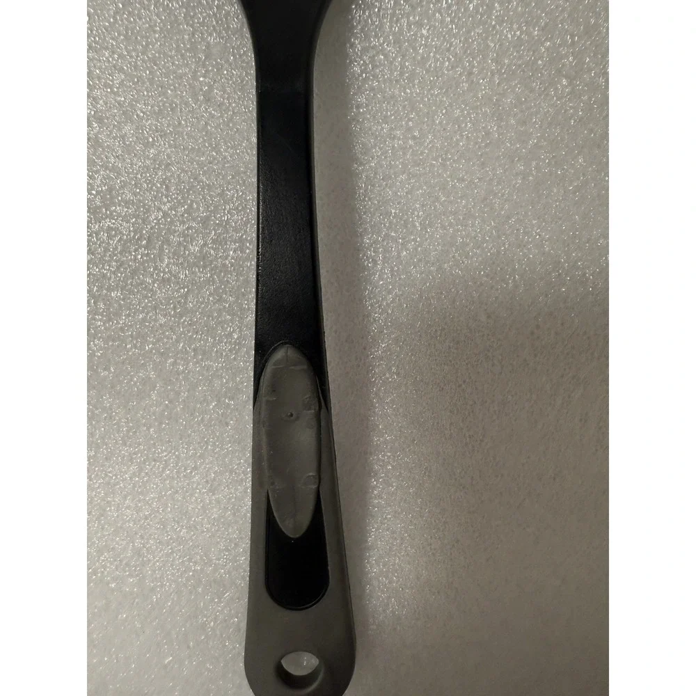 Vintage Tailor Made Black Spatula Slotted Spoon Set Made In USA‎